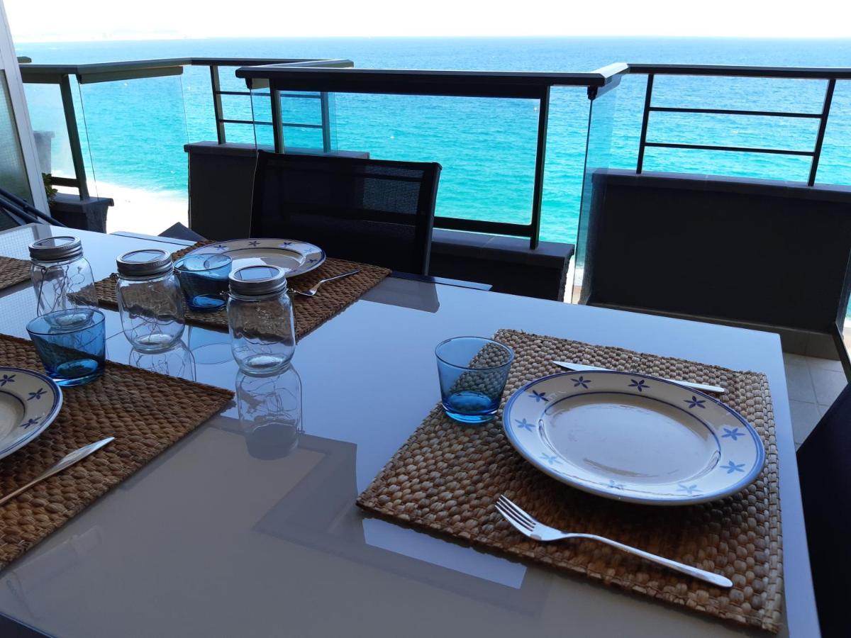 Apartamento Vistas Mar Primera Linea Playa Platja d'Aro Luaran gambar